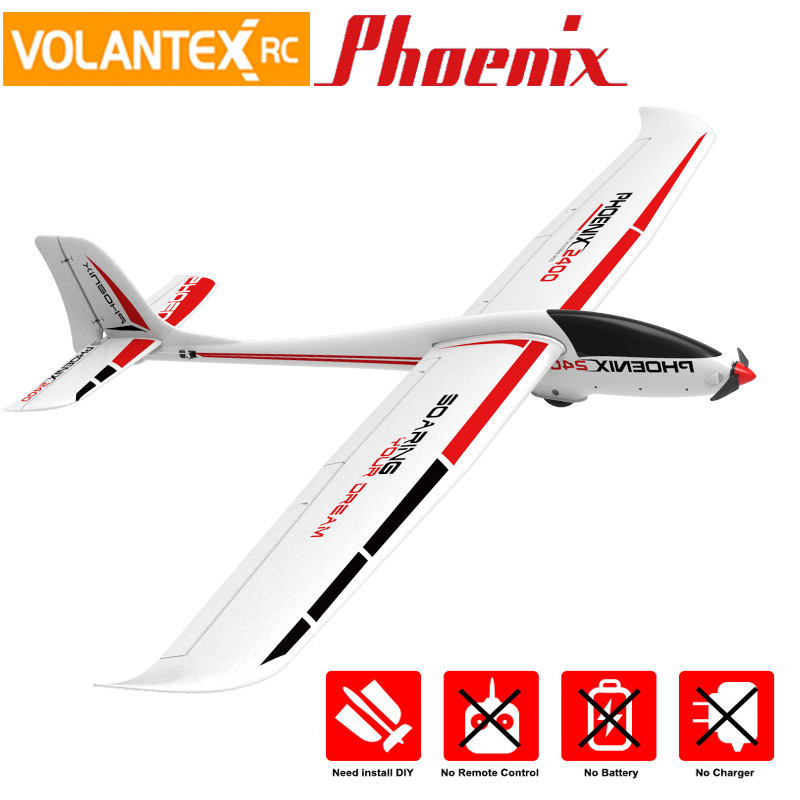 Rc Plane Hobby Zone - Volantex-グライダー飛行機モデル,phenix 759-3,2400mm,5ch,fpv,翼幅2400mm,リモコンなし,75903