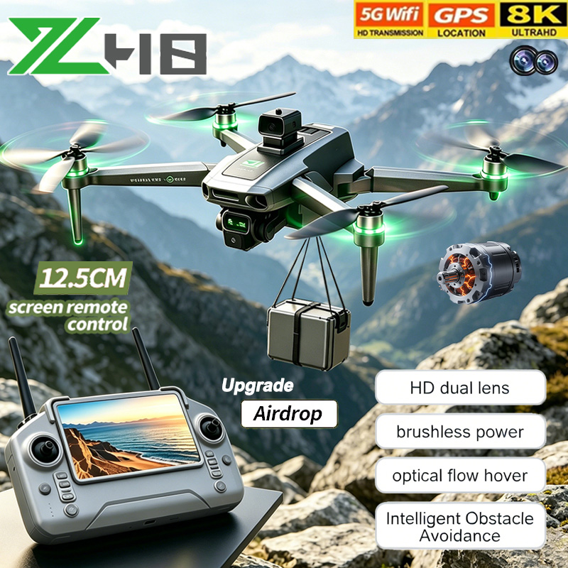 Rc Plane Hobby Zone - ミニドローン ZH8 ドローン 8K プロ仕様 リモコン付き
