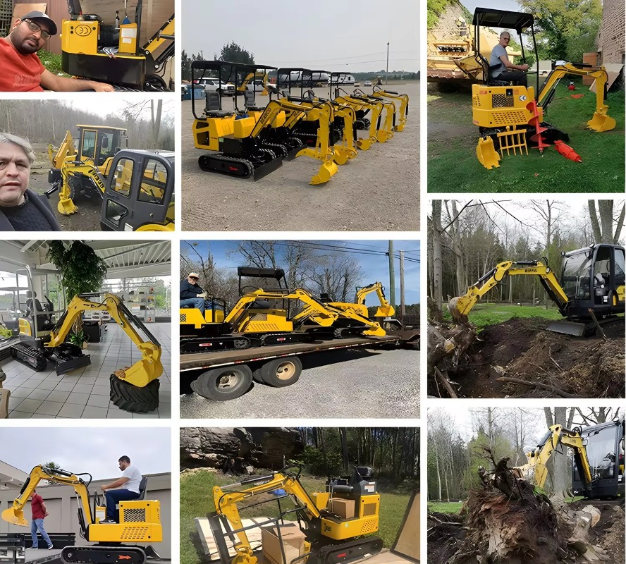 Rc Excavator Hydraulic - カスタマイズされた0.8トン小型掘削機ミニショベル、信頼性の高いRC掘削機、フルメタル油圧1トンリモコン