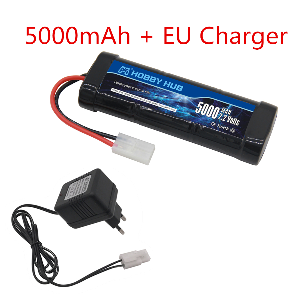 7.2V 5000mAh ニッケル水素バッテリーパック タミ - Rc Hobby & Maskinservice I Eskilstuna のレビューと価格