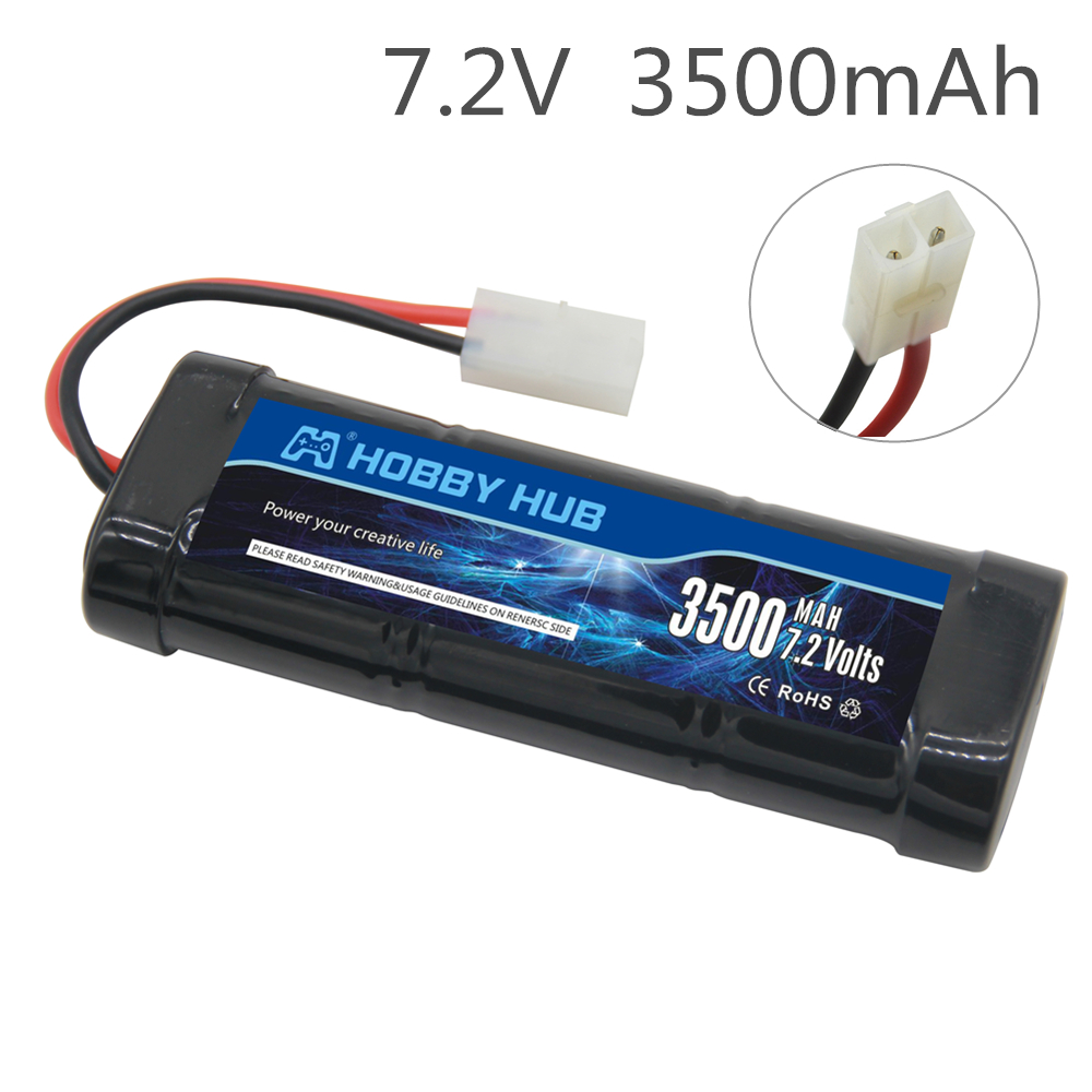 7.2V 5000mAh ニッケル水素バッテリーパック タミ - Rc Hobby & Maskinservice I Eskilstuna のレビューと価格