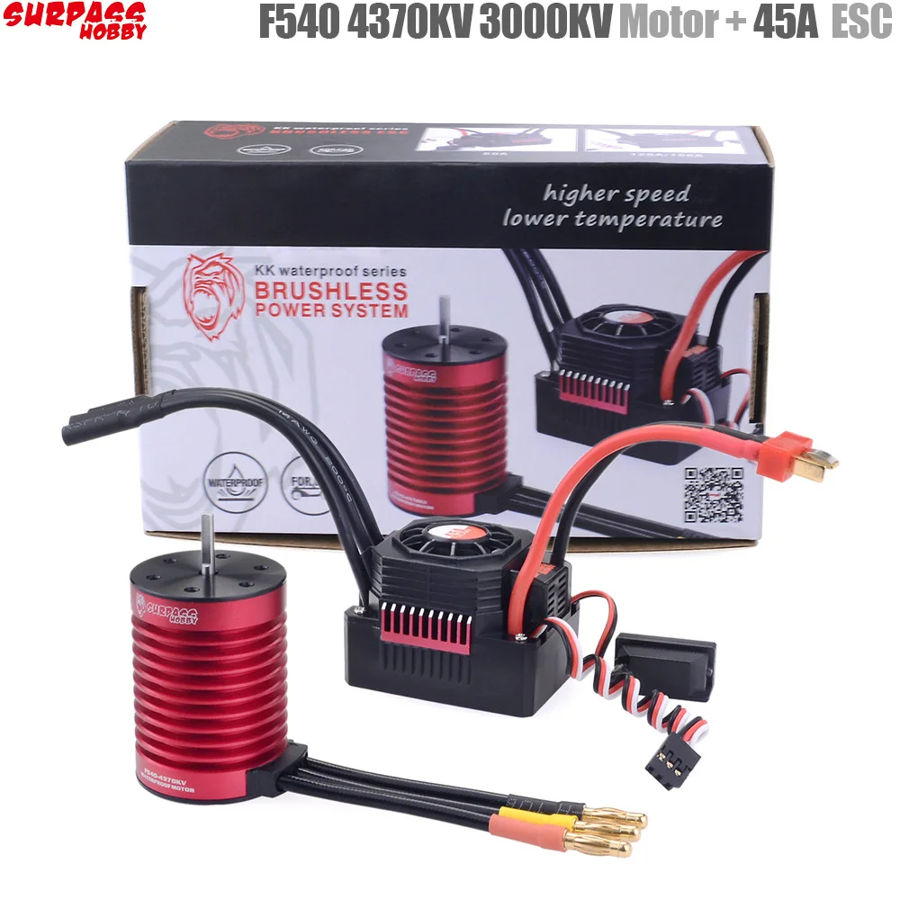 SURPASS HOBBY KK 防水コンボ F540 30 - Rc Hobby Motor のレビューと価格