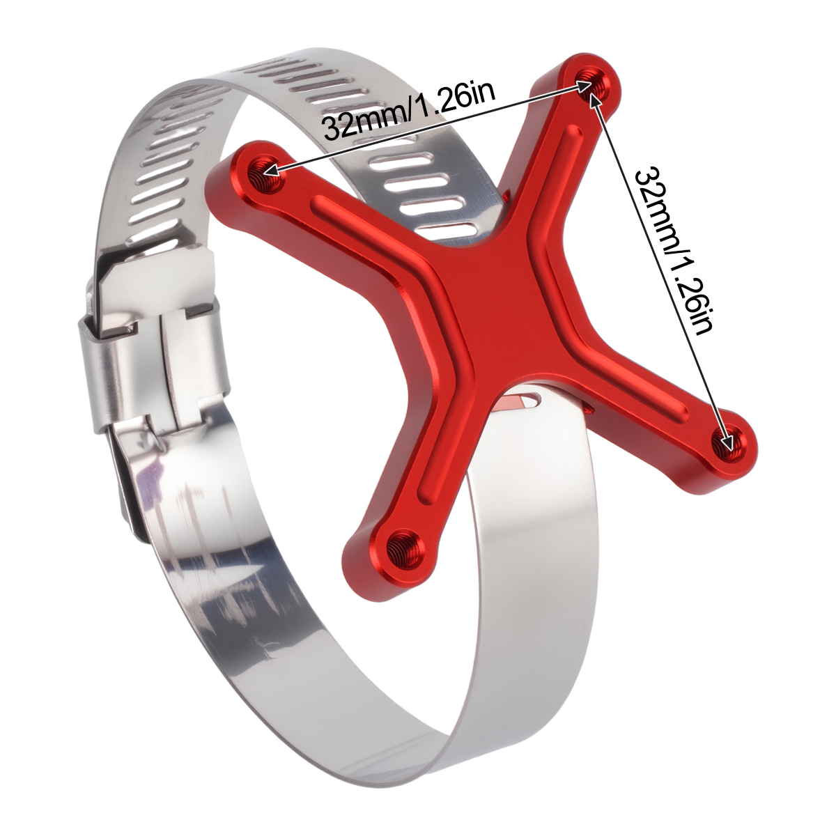 ユニバーサル調整可能なファンマウント 30-49mm 広範囲 - Rc Hobby Motor のレビューと価格