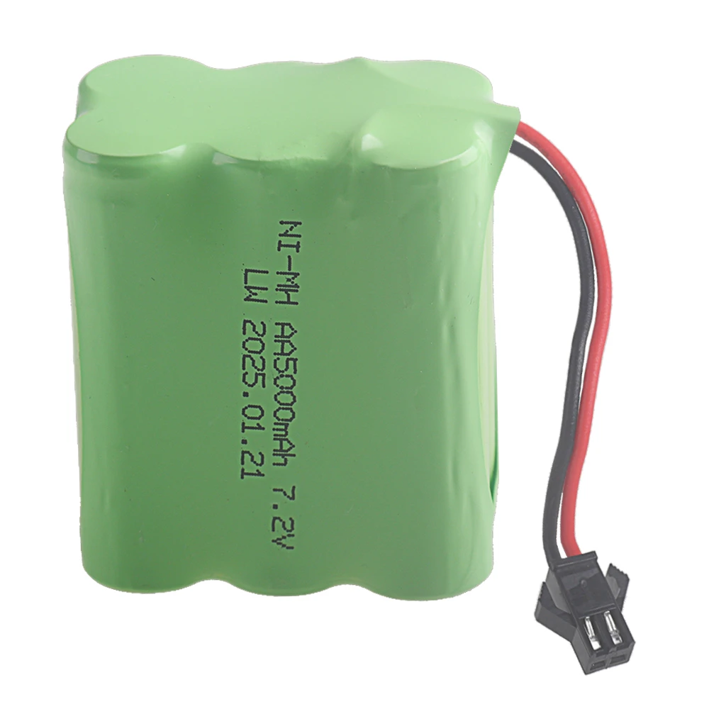 (SM-2Pプラグ) 7.2V 5000mAh NiMHバッ - Rc Hobby & Maskinservice I Eskilstuna のレビューと価格