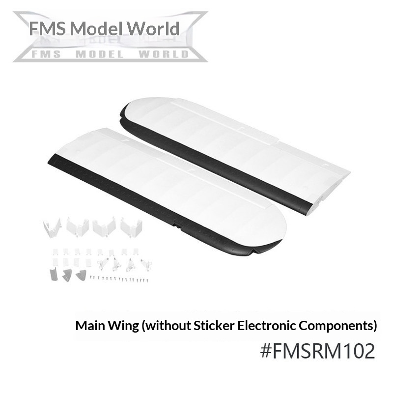 FMS RC 飛行機デカール 1700 ミリメートル PA- - Rc Hobby & Maskinservice I Eskilstuna のレビューと価格