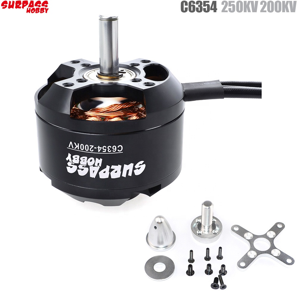 SURPASS HOBBY C6354 6354 250KV - Rc Hobby & Maskinservice I Eskilstuna のレビューと価格