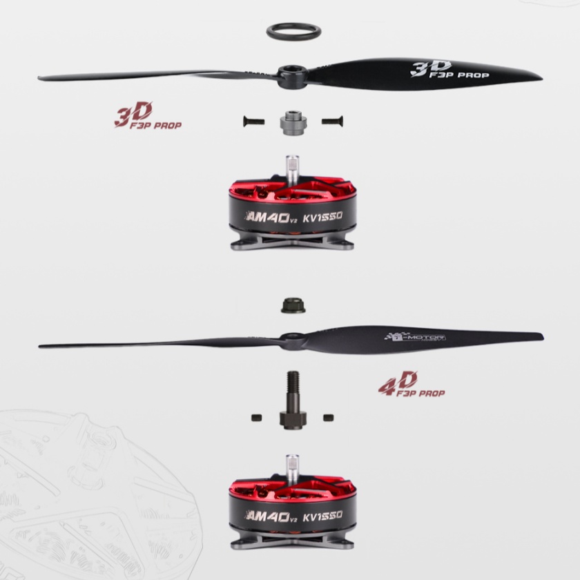 T-Hobby AM40 V2 3D/4D 2-3S 強力な - Rc Hobby & Maskinservice I Eskilstuna のレビューと価格