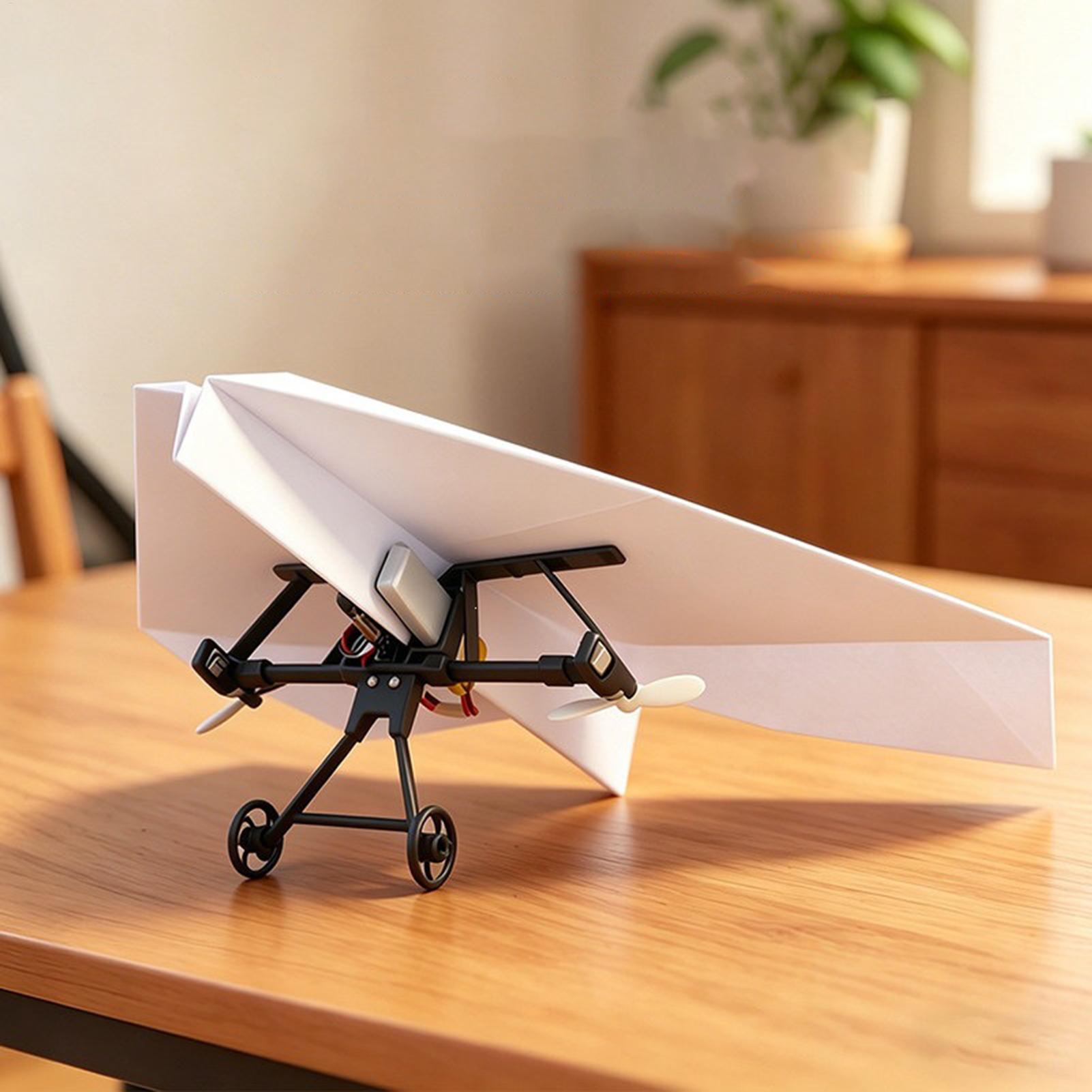DIY RC紙飛行機キット、ジャイロスタビライザー付き電動リ - Rc Hobbies のレビューと価格