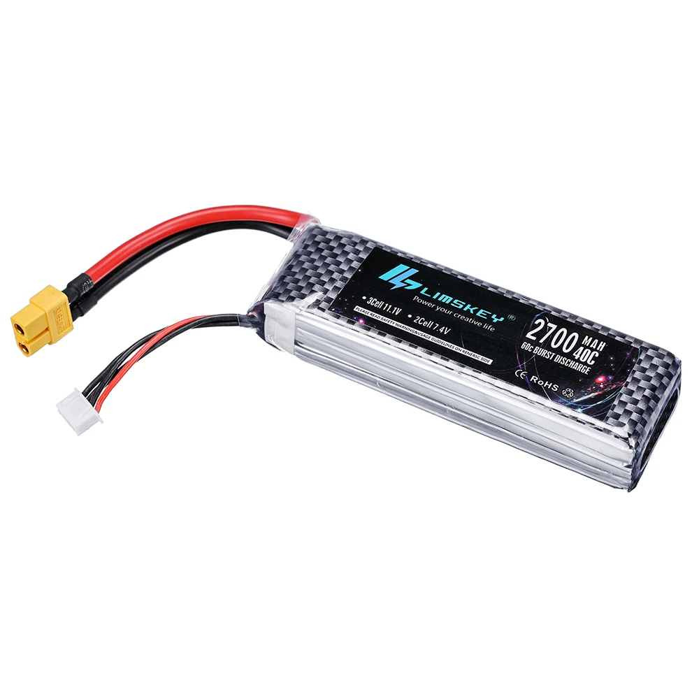 アップグレード 2200mAh から 2700mah 3S  - Hobby Rc Quadcopters のレビューと価格