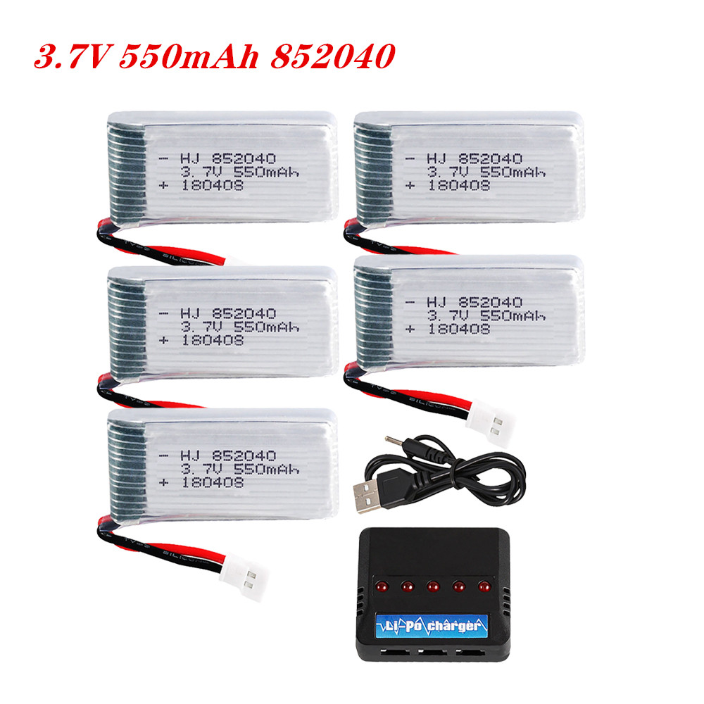 3.7V 550mAh 25C リポバッテリー 852040 - Hobby Rc Quadcopters のレビューと価格