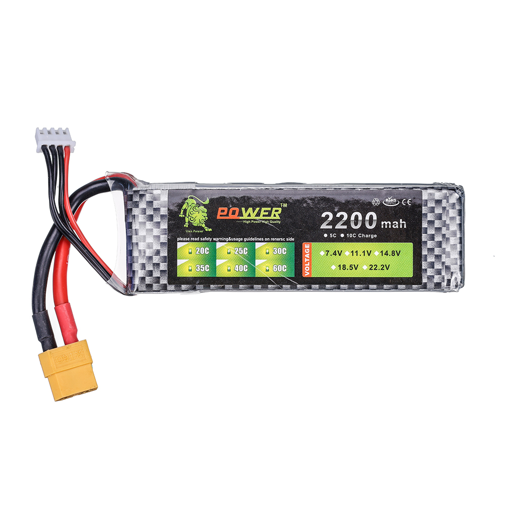 3S 11.1V 2200mAh 35C リポバッテリー T - Hobby Rc Quadcopters のレビューと価格