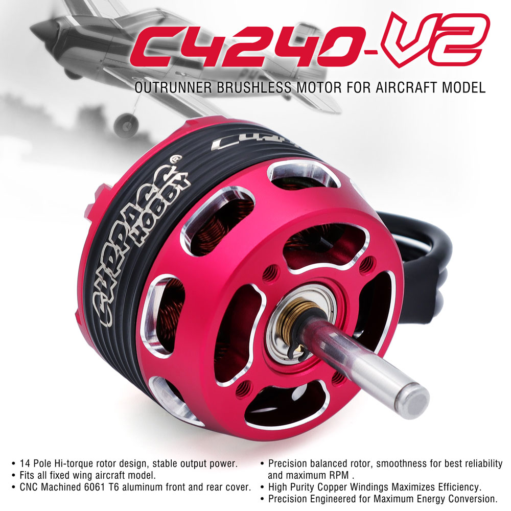 SURPASS HOBBY C4240 750KV/850K - Rc Hobby Motor のレビューと価格