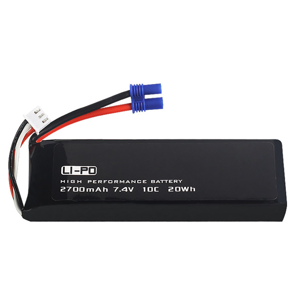 7.4V 2700mAh 10C オリジナルバッテリー Hu - Hobby Rc Quadcopters のレビューと価格