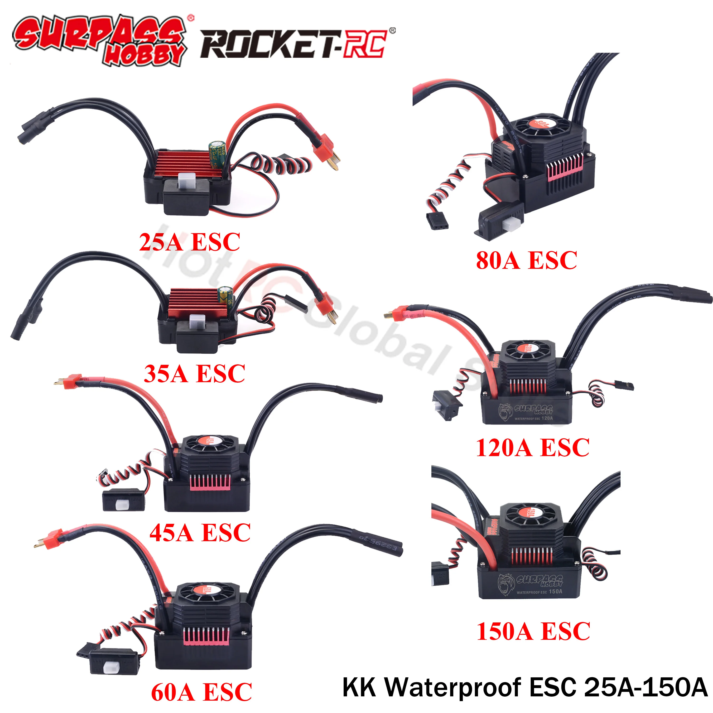 SURPASS HOBBY KK 25A 35A 45A 6 - Rc Hobby & Maskinservice I Eskilstuna のレビューと価格