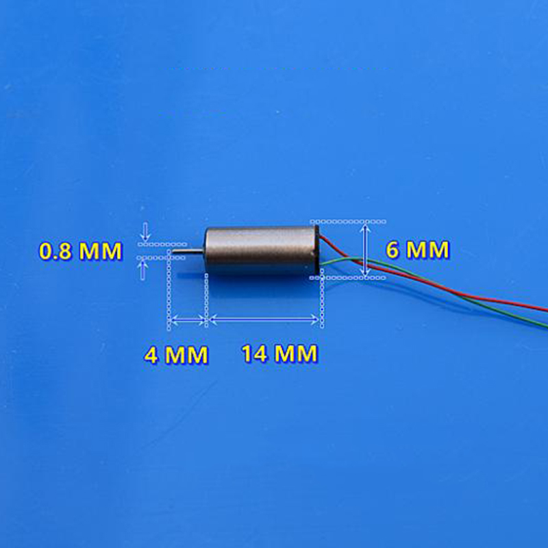 2個入り ミニコアレスモーター 0614 6mm*14mm  - Rc Hobby Explosion のレビューと価格